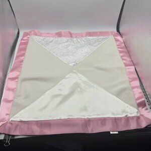 My Angel Blanket Angelic Inspirations Baby Blanket Pink Satin Fleece 19.5 x 19.5